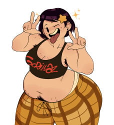 aiko starrah (zhero) from gorillaz by zhero