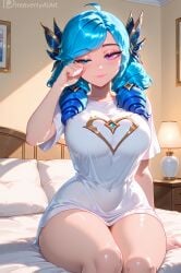 gwen (league of legends) from league of legends by heavenly art
