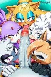 blaze the cat from sonic (series)