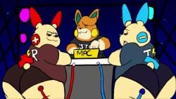 animated anthro anthro_only ass big_ass big_butt boombox brazil brazilian_funk brazilian_males chonky chonkymouse chubby chunky dancing dark_skin dj emolga fat_ass furry gay huge_ass huge_breasts male male/male male_only mimikyu moobs mp4 music oc open_mouth original_character original_characters pichu pikachu pokemon pokemon_(species) portuguese_dialogue raichu rear_view rodent self_insert shaking shaking_ass shaking_butt sound sound_warning tagme tagme_(character) thick_ass tongue tongue_out twerk twerking twerking_at_viewer video voice_acted