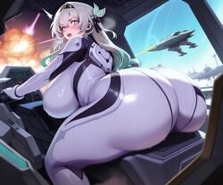 ai_generated angry ass ass_focus backboob battle_suit big_ass big_breasts big_butt blush bodysuit chubby chubby_female chubby_girl combat combat_suit fat fat_female fat_girl female firefly_(ar-26710)_(honkai:_star_rail) firefly_(honkai:_star_rail) gigantic_ass gigantic_breasts gigantic_butt gigantic_tits honkai:_star_rail honkai_(series) hoyoverse huge_ass huge_breasts huge_butt large_ass large_breasts large_butt large_tits latex_bodysuit mihoyo open_mouth plugsuit plump plump_female plump_girl riding sagging_breasts serious sitting skin_tight spread_legs sweat sweatdrop sweating sweaty sweaty_body sweaty_skin thick_thighs tight_bodysuit tight_clothing v-shaped_eyebrows wet wet_clothes white_bodysuit wide_hips
