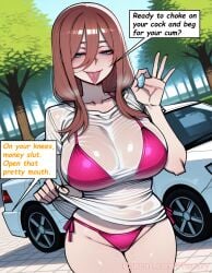 miku nakano from go-toubun no hanayome by phanary