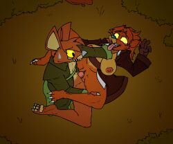 3_toes 4_fingers anthro areola asphyxiation bear belly big_breasts blude550 blue_clothing blue_coat blue_nose blue_topwear blush blush_lines bodily_fluids breasts brown_body brown_fur choking claws clothed clothing coat conker's_bad_fur_day detailed_background digital_media_(artwork) duo ears_back eye_roll feet female female_penetrated fingers fur genitals gloves grass green_clothing green_coat green_topwear hair hand_holding_leg hand_on_leg hand_on_neck hand_on_thigh handwear high-angle_view kneeling leg_scar looking_pleasured lying lying_on_ground male male/female male_penetrating mammal messy_hair military military_clothing military_uniform multicolored_body nipples on_back on_ground open_mouth outside outside_sex overweight partially_clothed partially_clothed_anthro partially_clothed_female partially_clothed_male penetration penis pivoted_ears plant rareware scar sex sharp_teeth shirt shrub slightly_chubby slightly_chubby_anthro slightly_chubby_female smile story story_in_description sweat sweatdrop tan_body tan_fur tears tears_of_pleasure tediz teeth thick_thighs toe_claws toes tongue tongue_out topwear two_tone_body uniform vaginal vaginal_penetration vulva worried yellow_eyes yellow_sclera