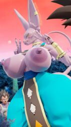 beerus from dragon ball by panflestudios