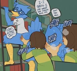 berdly from deltarune by fridge (artist)