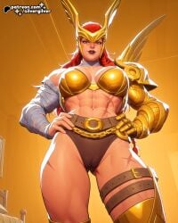 angela (aldrif odinsdottir) from marvel by silvergilver