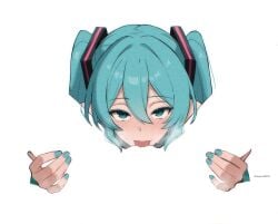 hatsune miku from vocaloid by kagironsfw