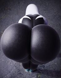 1girls 3d 3d_(artwork) ass big_ass big_breasts big_thighs breasts bubble_ass bubble_butt cameltoe clothed clothed_female female female_focus female_only ghost-spider_(marvel) giantess gigantic_ass gigantic_thighs gwen_stacy gwen_stacy_(spider-verse) hips huge_ass huge_breasts huge_thighs marvel marvel_comics mask masked masked_female pussy solo solo_female solo_focus spider-gwen spider-man:_across_the_spider-verse spider-man:_into_the_spider-verse spider-man_(series) superheroine thick_thighs thighs tiny_city wide_hips wotm8h8