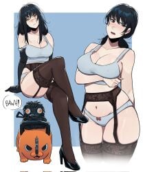 mitaka asa from chainsaw man by aneurysm.ax
