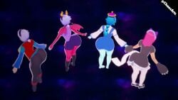 3d_animation animated brawl_stars chaosarts_ clothed colette_(brawl_stars) dance inspector_colette koikatsu pinku_pawlette tagme trixie_colette_(brawl_stars) video