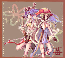 blonde_hair blue_hair bow_(weapon) gloves raccoon ragnarok_online red_eyes sniper sniper_(ragnarok_online) weapon wizard wizard_(ragnarok_online)