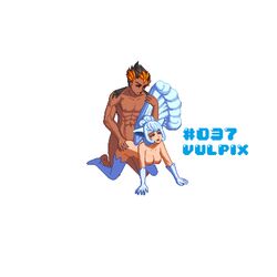 abs all_fours alolan_vulpix alternate_species ambiguous_penetration animal_ears animal_humanoid animated artist_request ass ass_grab belly blue_fur blue_hair bouncing_breasts breasts brown_hair dark-skinned_male dark_skin doggy_style duo feet female fox_ears from_behind_position gijinka gloves hand_on_ass hanging_breasts human human_on_humanoid human_penetrating_humanoid humanoid humanoid_penetrated humanoidized interspecies kiawe_(pokemon) looking_away loop male male_penetrating mammal multi_tail muscular navel nintendo nipple nipples nude open_mouth orange_hair penetration penile_penetration pixel_art pokemon pokemon_(species) pokemon_sm sex short_hair simple_background smile straight tail tail_grab tattoo text thighhighs video_games vulpix white_background