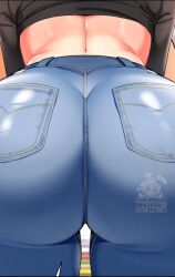 1girls ass ass_focus big_ass big_butt bottom_heavy bubble_butt caked_up cheesecake close-up dat_ass denim_jeans dumptruck_ass edit edited fat_ass female huge_ass jeans large_ass pawg rear_view round_ass solo tagme thick_ass thick_thighs tight_clothing unknown_female white_hair 스크린샷 안성은