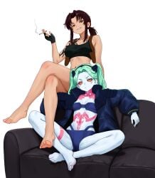 rebecca (edgerunners) from black lagoon by nihu