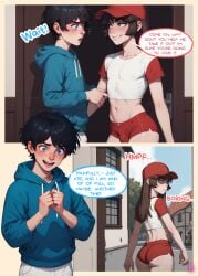 ai_generated anal_sex blowjob comic comic_page emma_frost emma_frost_(marvel_rivals) felix_calloway femboy futa_on_femboy futanari huge_breasts huge_cock humiliation rimming semaiana