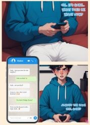 ai_generated anal_sex blowjob comic comic_page emma_frost emma_frost_(marvel_rivals) felix_calloway femboy futa_on_femboy futanari huge_breasts huge_cock humiliation rimming semaiana