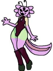 3_eyes alien antennae_(anatomy) axolotl balls boots bulge dumb erection_under_clothes femboy furry galaxy_(gtfa) gay genitals gtfa_(artist) lower_lip tagme tail