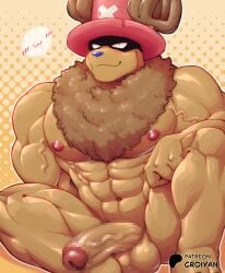 2025 :3 abs abstract_background anthro antlers areola balls barazoku biceps big_balls big_muscles big_penis censored clothing croiyan deer deltoids erection fur genitals glans gradient_background hat headgear headwear hi_res horn huge_muscles humanoid_genitalia humanoid_penis ineffective_censorship kemono looking_at_viewer male male_only mammal mosaic_censorship muscular muscular_anthro muscular_male navel new_world_deer nipples nude one_piece orange_background patreon pecs penis reindeer serratus simple_background sitting smile solo solo_male speech_bubble thick_arms thick_penis thick_thighs tony_tony_chopper tony_tony_chopper_(arm_point_form) top_hat tuft urethra vein