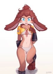 1girls ancesra anthro female female_focus female_only furry furry_only lepi_(species) looking_at_viewer lop_(star_wars) solo solo_female solo_focus star_wars star_wars_visions