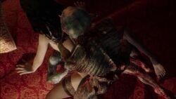 2monsters anal animated bed breasts cavalorn13 double_penetration foglet monster penetration skyrim tagme the_elder_scrolls the_witcher_(series) vaginal_penetration video yennefer yennefer_of_vengerberg