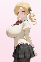 tomoe mami from mahou shoujo madoka magica by arfx