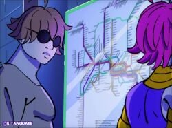 1boy1girl 2d_animation animated aphrodite big_ass big_breasts big_penis blowjob cum_in_pussy fat_male femdom forced_sex goddess greek_mythology kitanodake lehornysfx licking_face makeup mimihungva nakadashi oc original_character pink_hair raped_male red_eyes reverse_rape sfx stomach_deformation tagme ugly_man video voice_acted