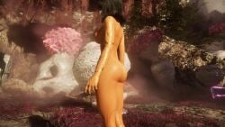 asian ass ass_focus clair_obscur:_expedition_33 dark_nipples lune_(clair_obscur:_expedition_33) mod screencap solo_female video_games