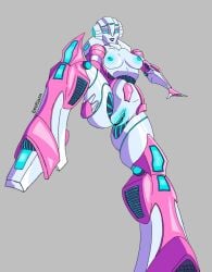 1girls alien arcee armored artist artist_namidanm blue budy cybertronian exposed eyes female genitalia girl hindquarters humanoid lips lipstick namidanm only pink presenting pussy red robot solo thick thighs transformers transformers_cyberverse vagina
