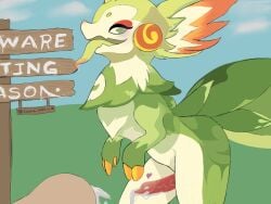bestiality_impregnation breeding cum_in_pussy female genshin_impact knot mating_season monster monster_on_female npc saurian_(genshin_impact) sign yumkasaurus_(species) zoophilia