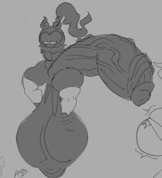 annoyed annoyed_expression balls_bigger_than_body big_penis dark-skinned_male dark_skin hanging_balls huge_cock hyper_balls hyper_penis marshadow penis_bigger_than_body pokemon pokemon_(species) runt sitstanding thick_thighs thigh_highs thighhighs thighs veiny_penis