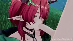 1girls 3d 3d_animation animated blender blowjob boy ciaccona_(wuthering_waves) cum_in_mouth cum_swallow drunkfoxstudio first_person_view open_mouth rover_(wuthering_waves) short_hair tagme video vixxenva wuthering_waves
