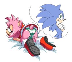 amy_rose blue_fur coolblue cum fantasizing female female_ejaculation furry hedgehog mammal masturbation panties pussy pussy_ejaculation pussy_juice sonic_(series) sonic_the_hedgehog squirting thinking