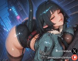 1girls 2025 ai_generated ass big_ass big_breasts black_hair female hi_res high_quality high_resolution highres huge_ass huge_breasts huge_thighs jane_doe_(zenless_zone_zero) multicolored_hair nsfw red_hair sinity small_waist tail thick_thighs thin_waist zenless_zone_zero zzz