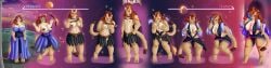 absurd_res akarion_(royale_harem) anthro big_breasts blush breast_growth breasts clothed clothing colored dress expansion felid female fur gender_transformation growth hair hi_res lion long_hair long_image looking_at_self male mammal mind_alteration mtf_transformation nipple_outline nipples orange_hair pantherine princess royalty seductive sequence shaking shinyloogi solo species_transformation surprised_expression tan_body tan_fur thick_thighs thigh_expansion tight_clothing transformation uncomfortable wide_image