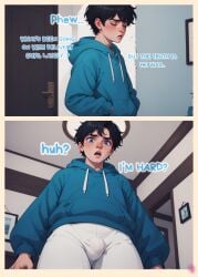 ai_generated anal_sex blowjob comic comic_page emma_frost emma_frost_(marvel_rivals) felix_calloway femboy futa_on_femboy futanari huge_breasts huge_cock humiliation rimming semaiana