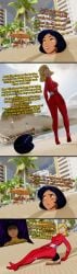 2girls 3d alex_(totally_spies) ass_focus beach clover_(totally_spies) comic facesitting female smelly test715 totally_spies