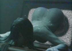 1girls 3d big_ass dat_ass female hair_over_eyes long_hair the_ring vensaku yamamura_sadako