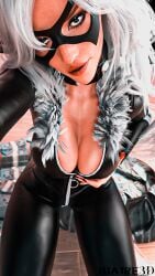 1girls 2025 3d 3d_(artwork) alluring big_breasts black_cat_(marvel) blaire3d blaireymoone bodysuit breasts cash choker collar enticing eyelashes felicia_hardy female green_eyes hourglass_figure huge_breasts large_breasts light-skinned_female light_skin looking_at_viewer marvel marvel_comics mask masked masked_female massive_breasts red_lipstick seducing seductive seductive_look selfie shiny shiny_clothes showing_breasts skin_tight spider-man_(series) superheroine teasing teasing_viewer temptation tempting tempting_viewer thick_breasts tight_clothes tight_clothing voluptuous voluptuous_female white_fur white_hair zipper
