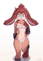 1girls ancesra anthro female female_focus female_only furry furry_only lepi_(species) looking_at_viewer lop_(star_wars) solo solo_female solo_focus star_wars star_wars_visions