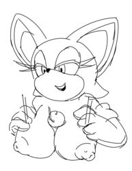 2d breasts coolblue female greyscale mobian mobian_(species) mobian_bat monochrome nipples paizuri rouge_the_bat sega sonic_(series) sonic_adventure_2 sonic_the_hedgehog_(series)