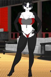 anthro crowchild female female_only furry hth_studios mammal panda solo tagme