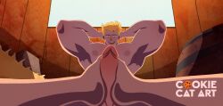 alex_(stardew_valley) cookiecatart footjob gay kent_(stardew_valley) stardew_valley
