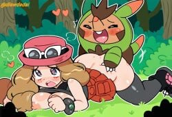 quilladin from pokemon by dlewdedai