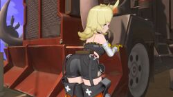 animated ass ass_focus ass_shake ass_shaking big_ass female_only hoyoverse looking_back loonoosh music only_female piper_wheel sound tagme twerk twerking video zenless_zone_zero