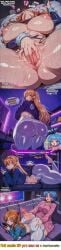ai_generated asuka_langley_sohryu bathroom blue_eyes blue_hair blush breasts brown_hair choker comic comic_page english_text erection futa_on_female futa_with_female futadom futanari huge_ass huge_balls huge_breasts huge_cock huge_thighs masturbation navel neon_genesis_evangelion neopn_genesis_evangelion neptuwaifu open_mouth penis precum red_eyes rei_ayanami surprised testicles towel uncensored pussy_juice wet huge_penis huge_butt