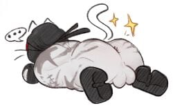 madness_combat anus balls male male_only hank_j._wimbleton molan112233 ... cat_ears cat_tail catboy cat_boy