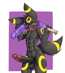 balls dildo fur furry_ears furry_tail huge_cock male male_only penis pokemon pokemon_(species) pvt._keron tactical-umbreon tail umbreon