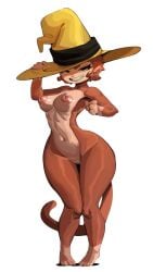 1girls 2025 anthro breasts brown_fur curious_george curious_george_(character) curious_george_(film) david_kirschner_productions female female_only genderswap genderswap_(mtf) hi_res huhujujuy imagine_entertainment mammal monkey monkey_girl nipples rule_63 sachsech205 thick_thighs universal_animation_studios universal_pictures universal_studios