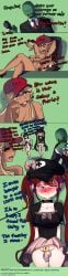 anon caged_cock comic dialogue embarrassed hypno-tan israeli israeli_flag_bikini leash_pull maga mr.sir_69 nachisumiku nazi rule_34-tan rule_34_comment self_upload
