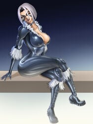 1girls 2026 alluring athletic_female beautiful_woman big_breasts black_cat_(marvel) black_cat_(sm2_game) blue_eyes bodysuit boots breasts bursting_breasts choker claws collar curvaceous curvaceous_body curvaceous_female curvaceous_figure curvaceous_hips curvy curvy_body curvy_female curvy_figure curvy_hips davenotimportant domino_mask enticing eyemask felicia_hardy female high_resolution highres hips huge_breasts large_breasts light-skin light-skinned_female looking_at_viewer marvel marvel_comics mask masked masked_female massive_breasts mature_woman red_lipstick seducing seductive seductive_look seductive_pose shiny shiny_clothes short_hair sitting skin_tight spider-man_(series) spider-man_2_(video_game) superheroine teasing teasing_viewer temptation tempting tempting_viewer thick thick_breasts thick_hips thick_thighs thief tight_clothes tight_clothing voluptuous voluptuous_female white_fur white_hair wide_hips zipper
